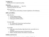 Basic Resume Template No Work Experience Free Resume Templates No Work Experience #experience …