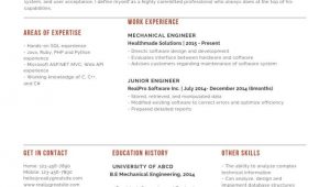 Best Resume Sample for Mechanical Engineer Fresher Best Sample Mechanical Engineer Fresher Resume