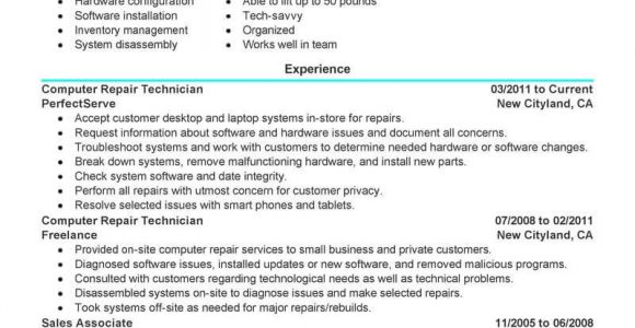 Cell Phone Repair Technician Resume Sample Mobile Phone Technician Resume Sample October 2021