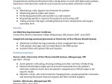Certified Nursing assistant Resume Sample with Experience Certified Nursing assistant Resume Examples – Resumebuilder.com