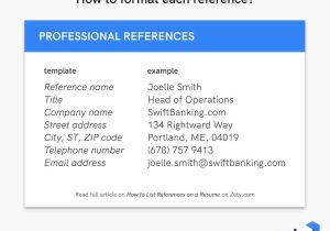 Character Reference In Resume Sample In English Teaching Position How to List References On A Resume (reference Page)