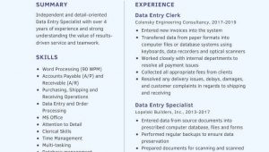 Data Entry Resume Sample with No Experience Pdf Data Entry Resume Samples and Tips [pdflancarrezekiqdoc] Resumes Bot …