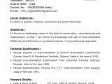 Electrical and Instrumentation Technician Resume Sample Instrument Technician Resume Examples – Berel