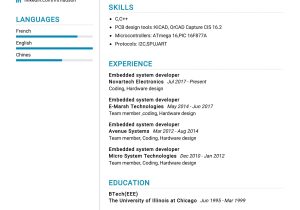 Embedded Systems Resume Sample for Freshers Embedded System Developer Resume Sample 2022 Writing Tips …