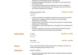 Embedded Systems Resume Sample for Freshers Sample Resume Of Embedded Systems Engineer with Template & Writing …