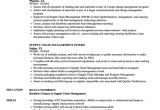 Entry Level Supply Chain Management Resume Sample Supply Chain Management Resume Sample