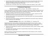 Executive assistant Summary Of Qualifications Sample Resume This Executive assistant Resume Sample Shows How You Can
