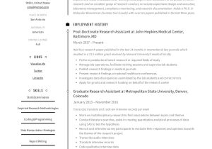 Finance Undergraduate Research assistant Resume Sample Research assistant Resume & Writing Guide  12 Resume Examples