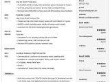 High School Student Resume for College Application Template College Resume Template for High School Students (2021)