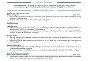 Induction Motor Design Engineer Resume Sample Electrical Engineer Resume Example Resume4dummies