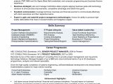 It Project Manager Resume Template Free Download Experienced It Project Manager Resume Monster.com