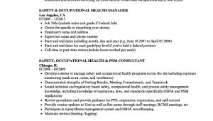 Occupational Health and Safety Officer Resume Samples Occupational Health Nurse Cv Template • Invitation