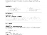 Resume for 15 Year Old First Job Template Free Resume Templates [download]: How to Write A Resume In 2021 …