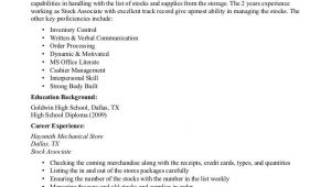 Resume Objective Sample for No Experience Resume Examples No Experience – Resume Templates Student Resume …