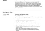 Resume Sample for Management Trainee Position Management Trainee Resume Example Guided Writing, Resume Guide …