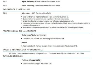 Resume Sample for Sales Manager In India Sample Resume Of Sales Executive with Template & Writing Guide …