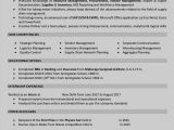Resume Sample for Supply Chain Management Supply Chain Management Resume Master