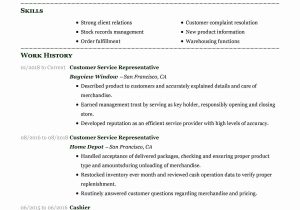 Resume Sample Of Customer Service Representative Call Center Resume Description Inspirational Customer Service …