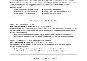 Resume Sample Of Customer Service Representative Customer Service Resume Examples and Writing Tips