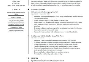 Resume Samples for Admission In College College Admissions Resume Examples & Writing Tips 2022 (free Guide)