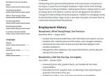 Resume Samples for Front Office Position Receptionist Resume Examples & Writing Tips 2021 (free Guide)