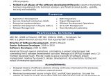 Resume Template for A Lot Of Experience Sample Resume for An Experienced It Developer Monster.com