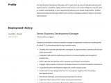 Resume Template for Business Development Manager Business Development Manager Resume Sample Manager Resume …