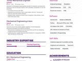 Resume Template for Mechanical Engineer Fresher Entry Level Mechanical Engineer Resume Samples & Template for 2021