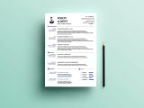 Resume Template with Only One Job Free One-page Resume Templates [free Download]
