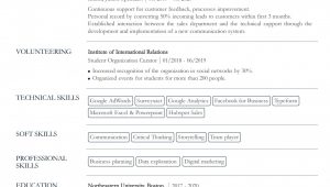 Resume Templates College Student No Job Experience Resume with No Work Experience. Sample for Students. – Cv2you Blog
