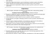 Resume Templates for Customer Service Position Customer Service Representative Resume Sample Monster.com