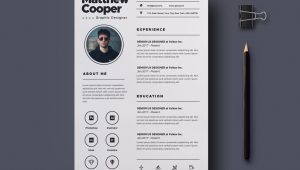 Resume Templates for Graphic Designer Free Download Free Graphic Designer Resume Template by Julian Ma On Dribbble