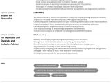 Resume Templates for Human Resources Generalist Hr Generalist Resume Samples All Experience Levels Resume.com …