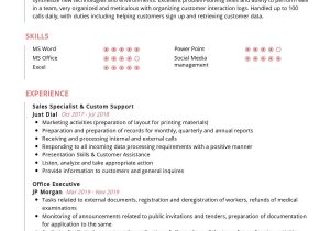 Sales Specialist Job Description Sample Resume Sales Specialist Resume Sample 2021 Writing Guide – Resumekraft