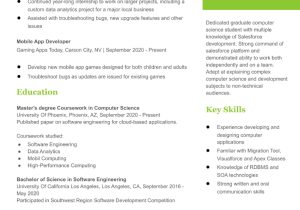 Salesforce Sample Resume with Sales Process Salesforce Developer Resume Examples In 2022 – Resumebuilder.com