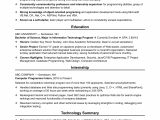 Sample Computer Science Resume Entry Level Entry-level Programmer Resume Monster.com