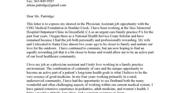 Sample Cover Letter for Physician assistant Resume Physician assistant: Resume Revision Cv Cover Letter Editing …