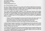 Sample Cover Letter for Resume for High School Student High School Student Cover Letter Sample & Guide