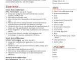 Sample Entry Level android Developer Resume Senior android Engineer Resume Sample 2022 Writing Tips …