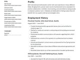 Sample Manager Transitioning to Hr Resume Career Change Resume Example & Writing Guide Â· Resume.io