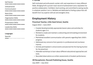 Sample Manager Transitioning to Hr Resume Career Change Resume Example & Writing Guide Â· Resume.io