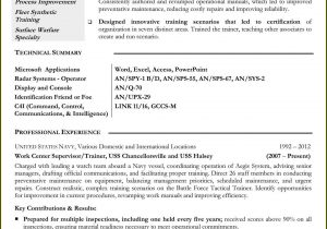Sample Military Resume for Civilian Job Best Military to Civilian Resume Writing Service: Military to …