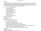 Sample Objective for Resume Administrative assistant Office Admin Resume Objective October 2021