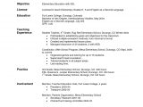 Sample Of Objectives In Resume for Teachers Student Teacher Resume Objectives References – Shefalitayal