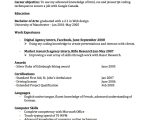 Sample Of Resume for Spanish Position Templates and Examples – Joblers