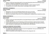 Sample Resume Duties Accomplishments and Related Skills Uga Career Center