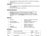 Sample Resume for 2 Years Experience In Sap Pi Sample Resume for 2 Years Experienced Java Developer