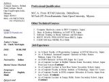 Sample Resume for assistant Professor In Computer Science In India Resume for Puter Science Faculty