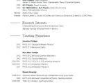 Sample Resume for assistant Professor In Engineering College Doc Sample Resume format for assistant Professor In