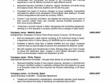 Sample Resume for B School Admission Example Of A Good Cv for An Mba Application